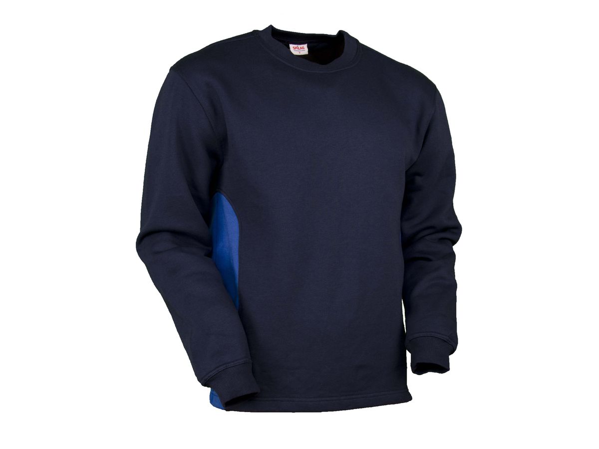 Sweat-Shirt Swissline dunkelblau/royalblau