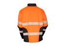 Jacke Safety-line Softshell FR orange/d.blau