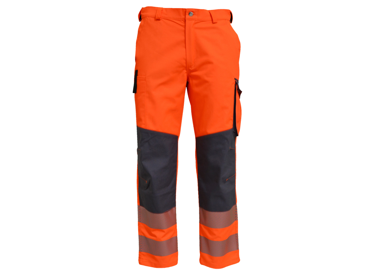 Warn-Bundhose Safety-Comfort, SL82, orange/grau