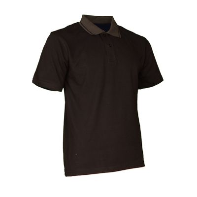 Polo-Shirt Swissline schwarz/anthrazit