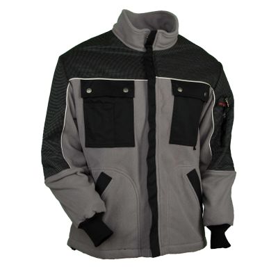 Fleecejacke Powerline mittelgrau