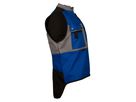 Gilet Powerline diamantstretch royal blu