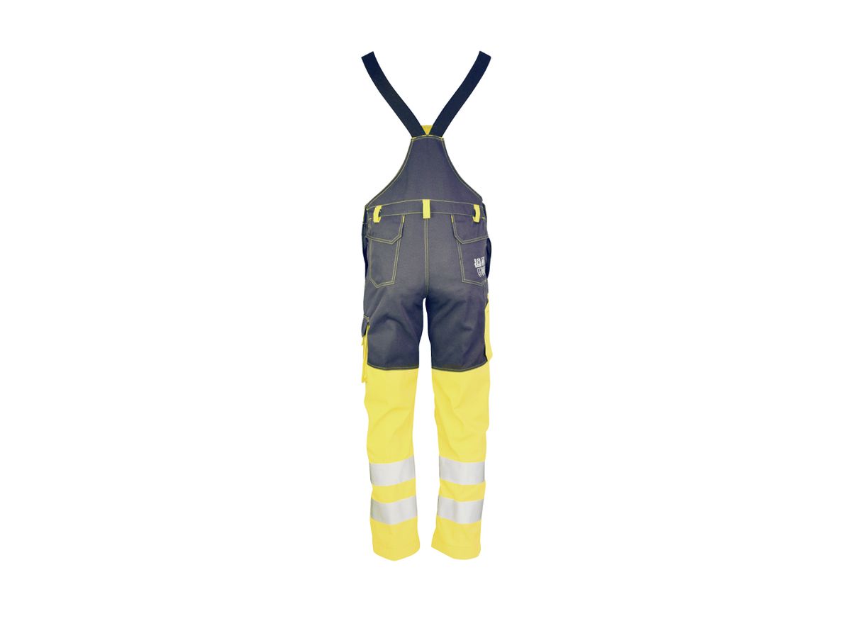 Multi 6-bib pant, Textreme 260 yellow/navy, WS KL2, SL82