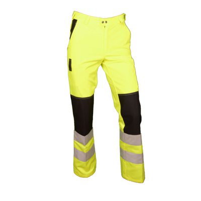 Warn-Bundhose Safetyline gelb/schwarz