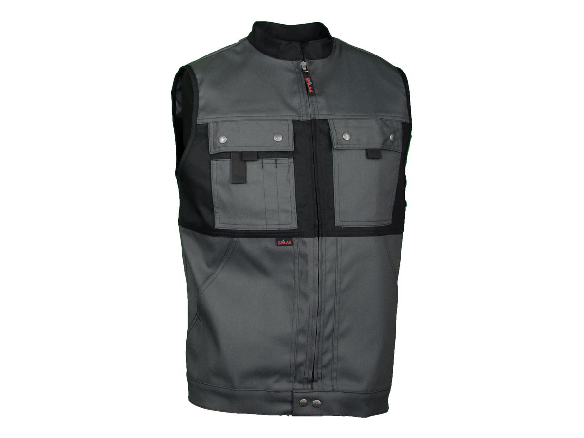 Gilet Swissline stretch grigio scuro/nero