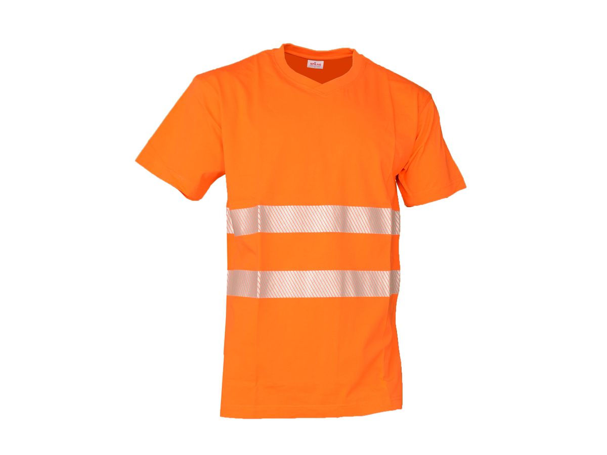 T-Shirt cottone  arancione