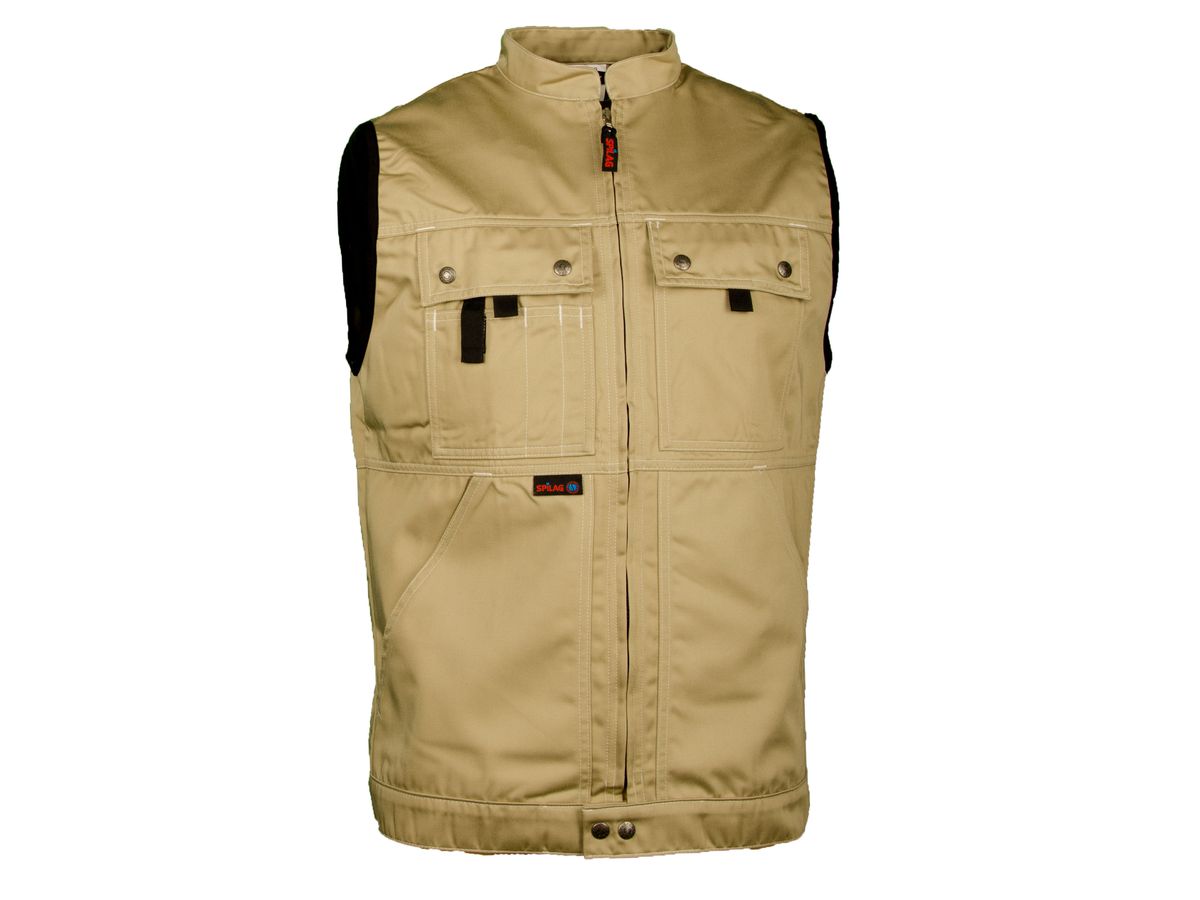 Gilet Swissline satin beige