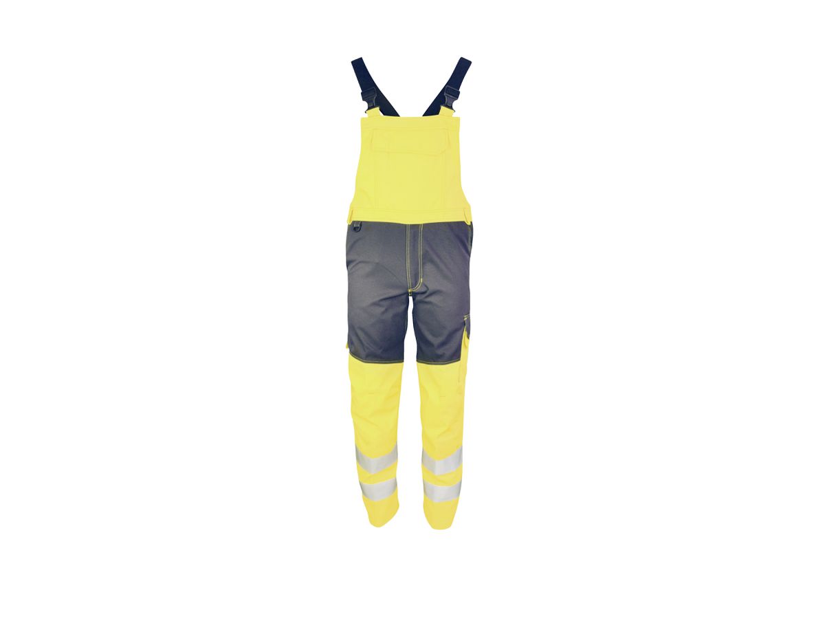 Multi 6-bib pant, Textreme 260 yellow/navy, WS KL2, SL82