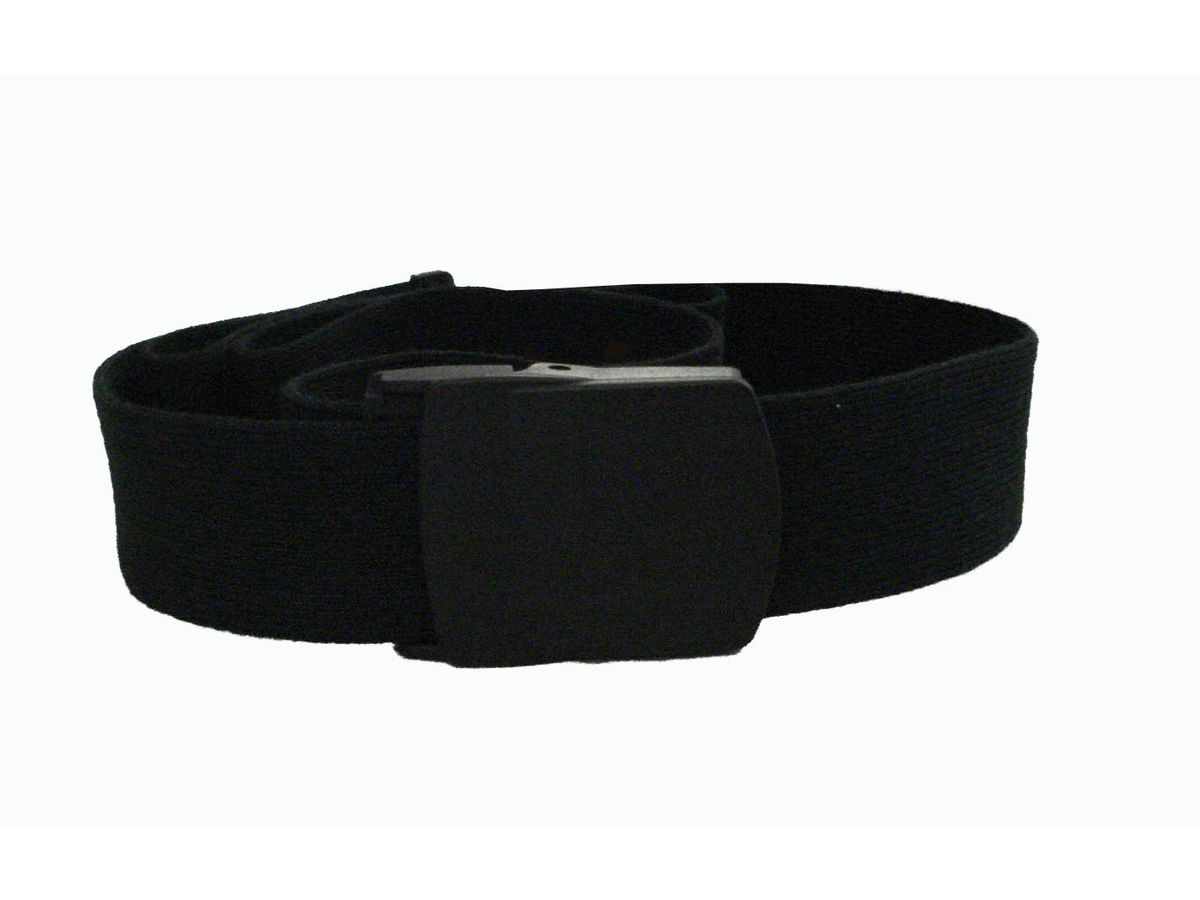 Elastischer Gürtel Flammenhemmend schwarz