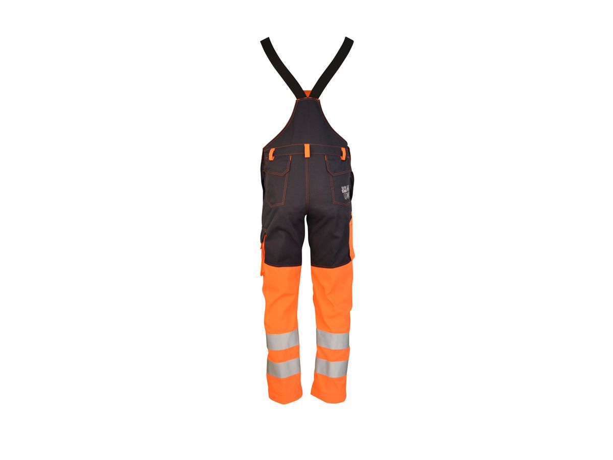 Multi 6-bib pant, Textreme 260 orange/navy, WS KL2, SL82