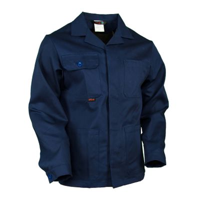 Jacke Classicline Baumwolle dunkelblau