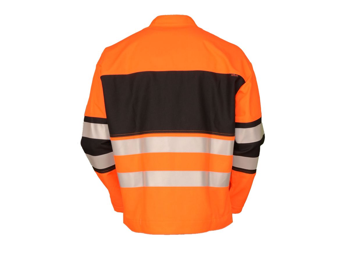 Giacca alta visibilità Safetyline SL arancione/nero