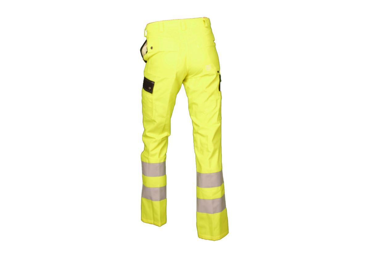 Warn-Bundhose Safetyline gelb/schwarz