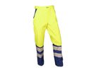 Warn-Bundhose leuchtgelb/royalblau