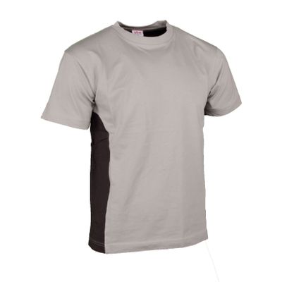 T-Shirt Swissline hellgrau/anthrazit