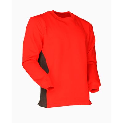 Sweat-Shirt Swissline rosso/antracite