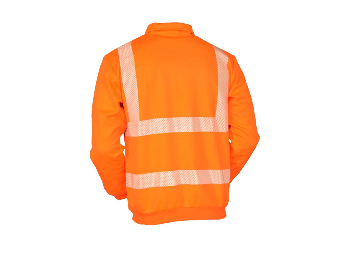 Warn-Rollshirt Langarm Safetyline EN 471 orange