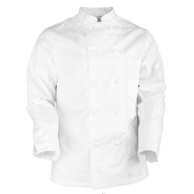 Jacke Gastroline Baumwolle weiss