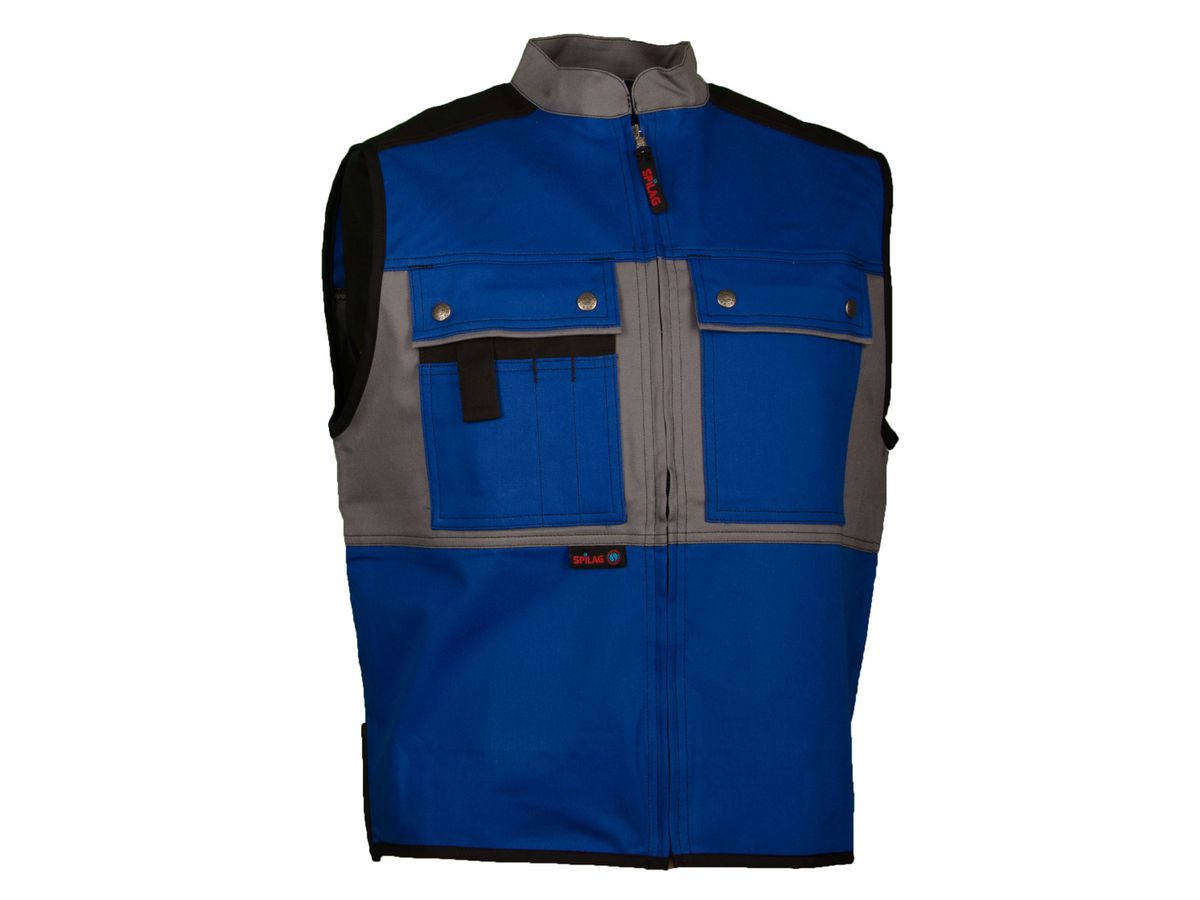 Gilet Powerline diamantstretch royal blu