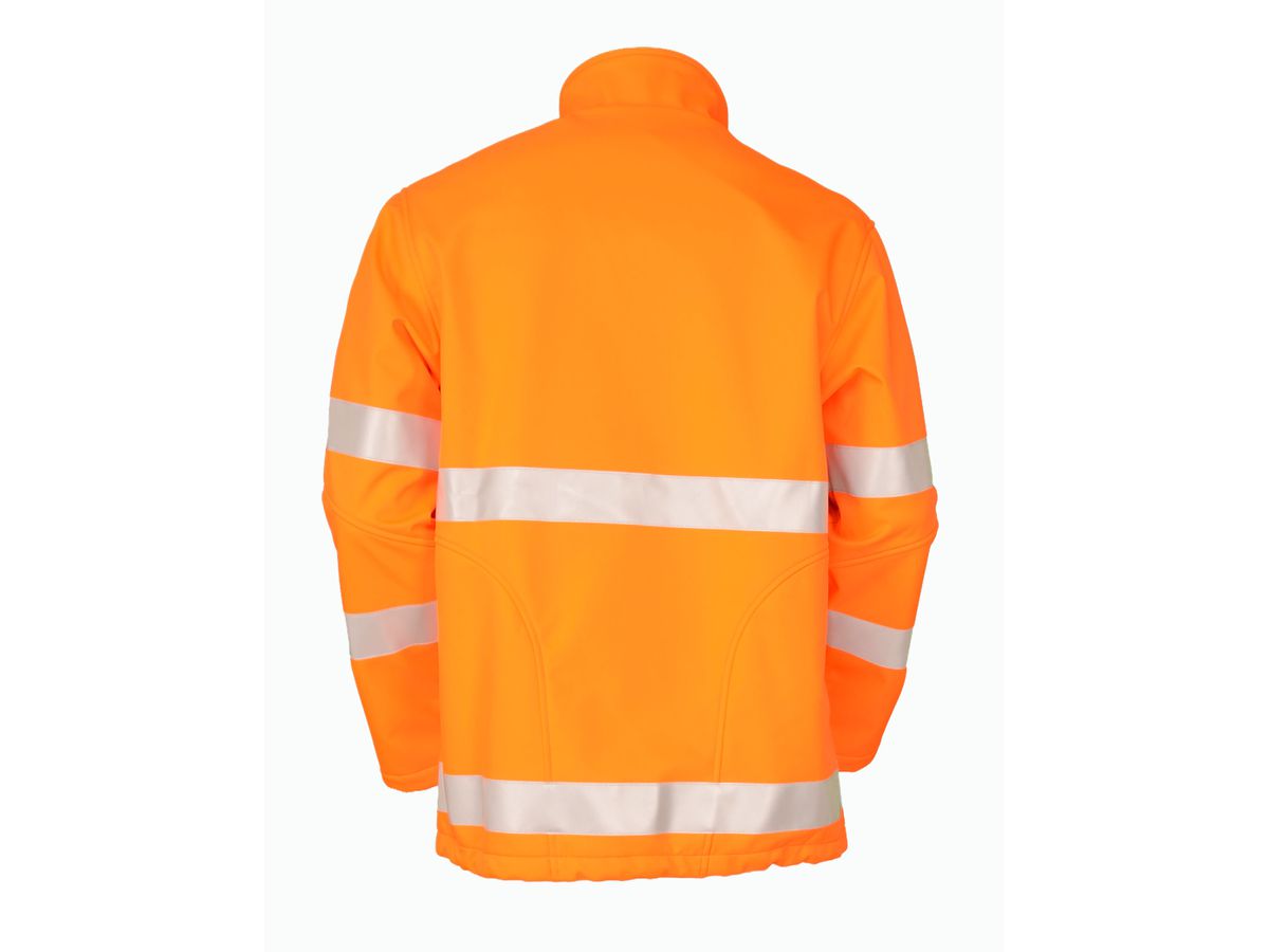 Warn-Softshelljacke Safetyline orange