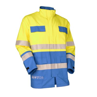 Multi-5 Warnschutzjacke TecasafePlus XL9300 HV yellow/royal