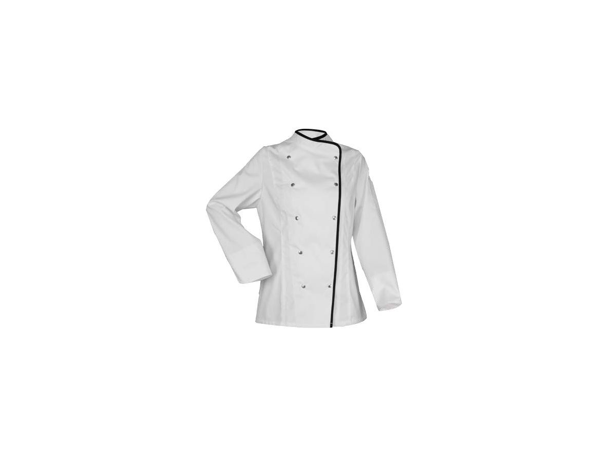 Kochjacke Damen Stretch weiss