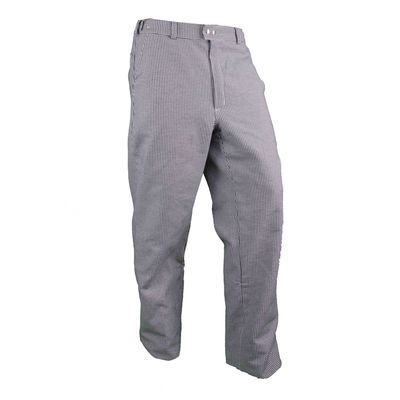 Bundhose Gastroline Pepita Baumwolle schwarz/weiss