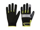 Gant usage général-Mecanicien PW3 noir/jaune