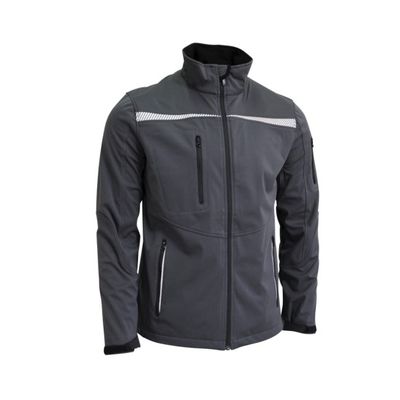Softshelljacke leicht dunkelgrau