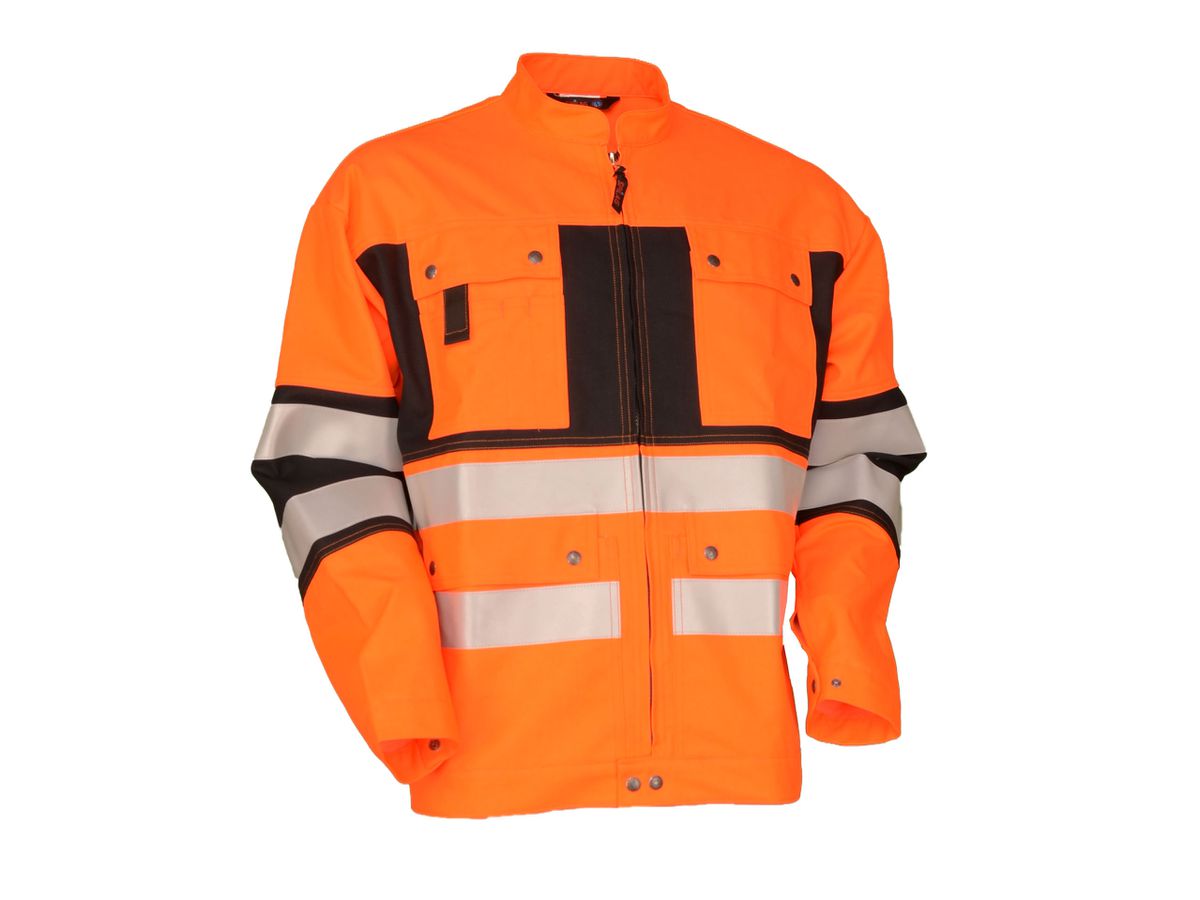 Giacca alta visibilità Safetyline SL arancione/nero