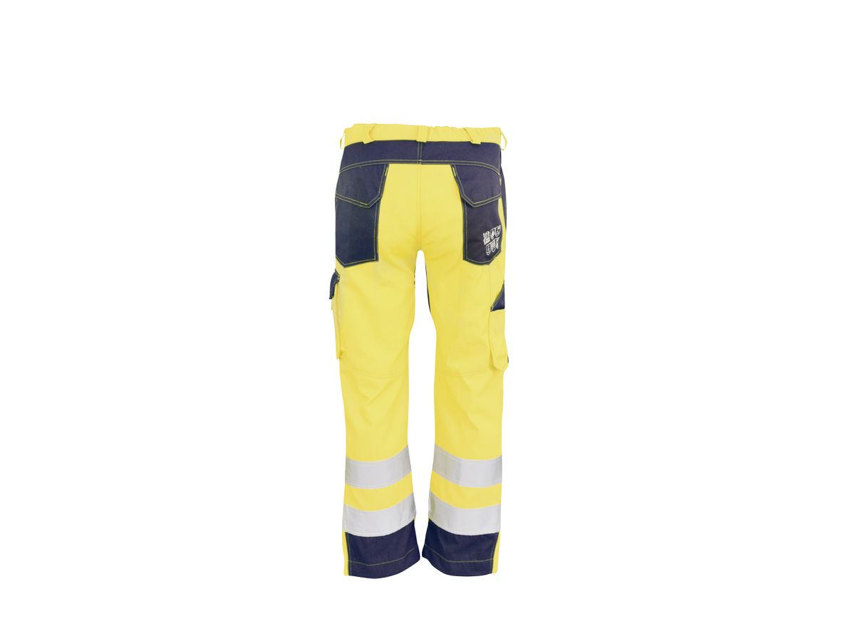 Multi 6-Bundhose, Textreme 260 gelb/marine, WS KL2, SL82