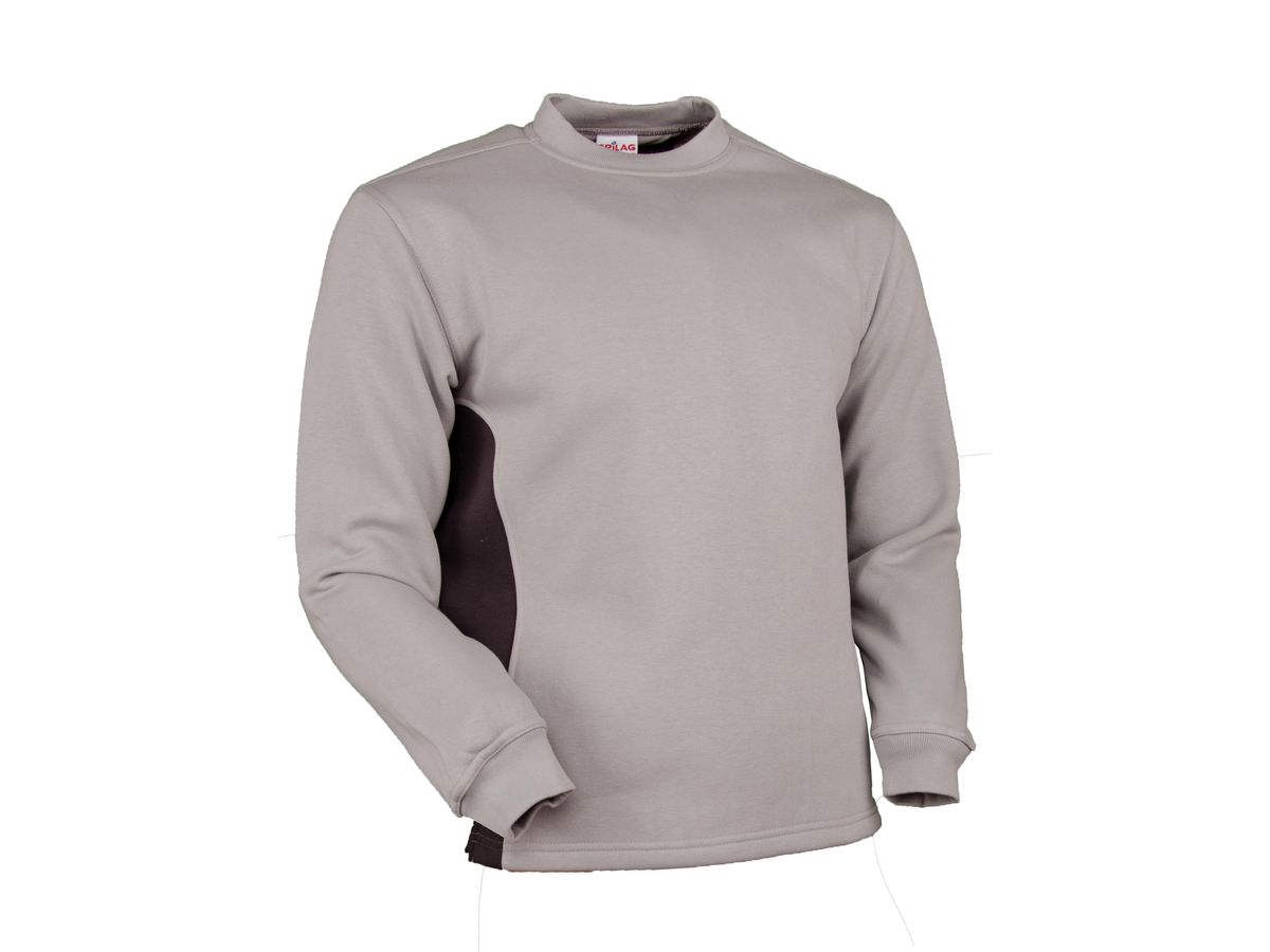 Sweat-Shirt Swissline hellgrau/anthrazit