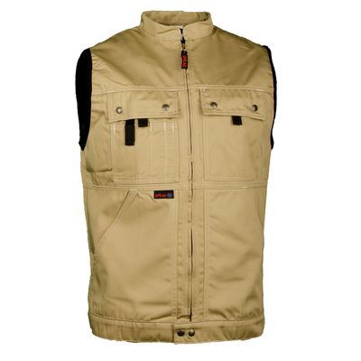 Gilet Swissline Satin beige