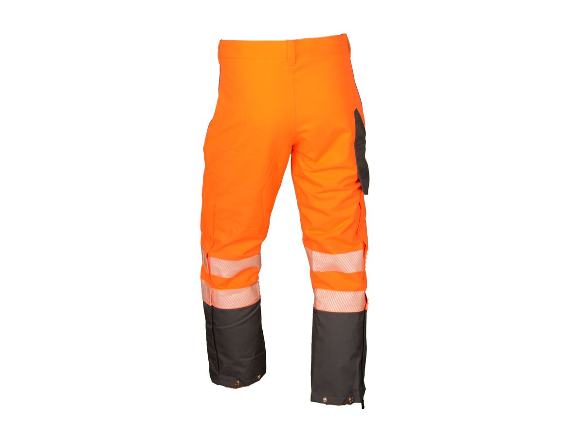 Regenhose EN 20471 SL76 orange/grau