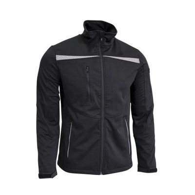 Softshelljacke leicht schwarz