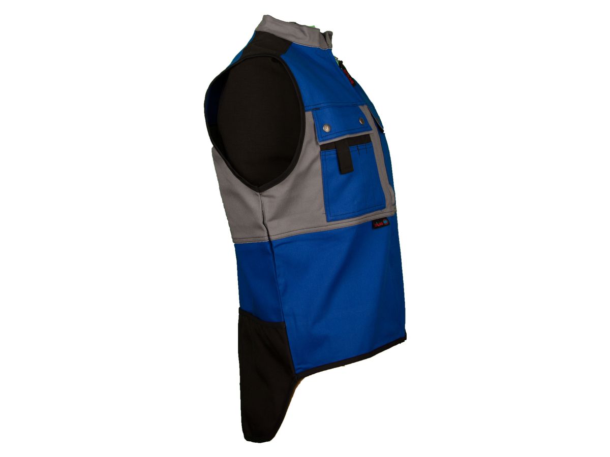 Gilet Powerline diamantstretch royal blu