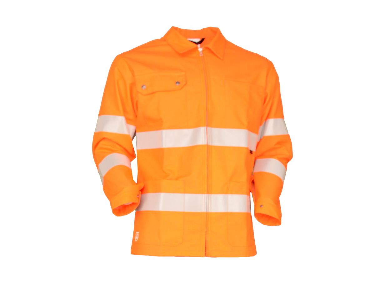 Warnjacke leuchtorange