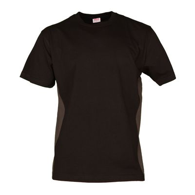 T-Shirt Swissline schwarz/anthrazit