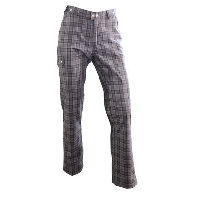Kochhose TB Gastroline karo schwarz/weiss