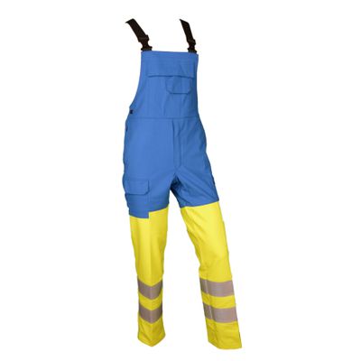 HiVis-dungarees Beta Multifunction XL9300 royal(hiVis yellow