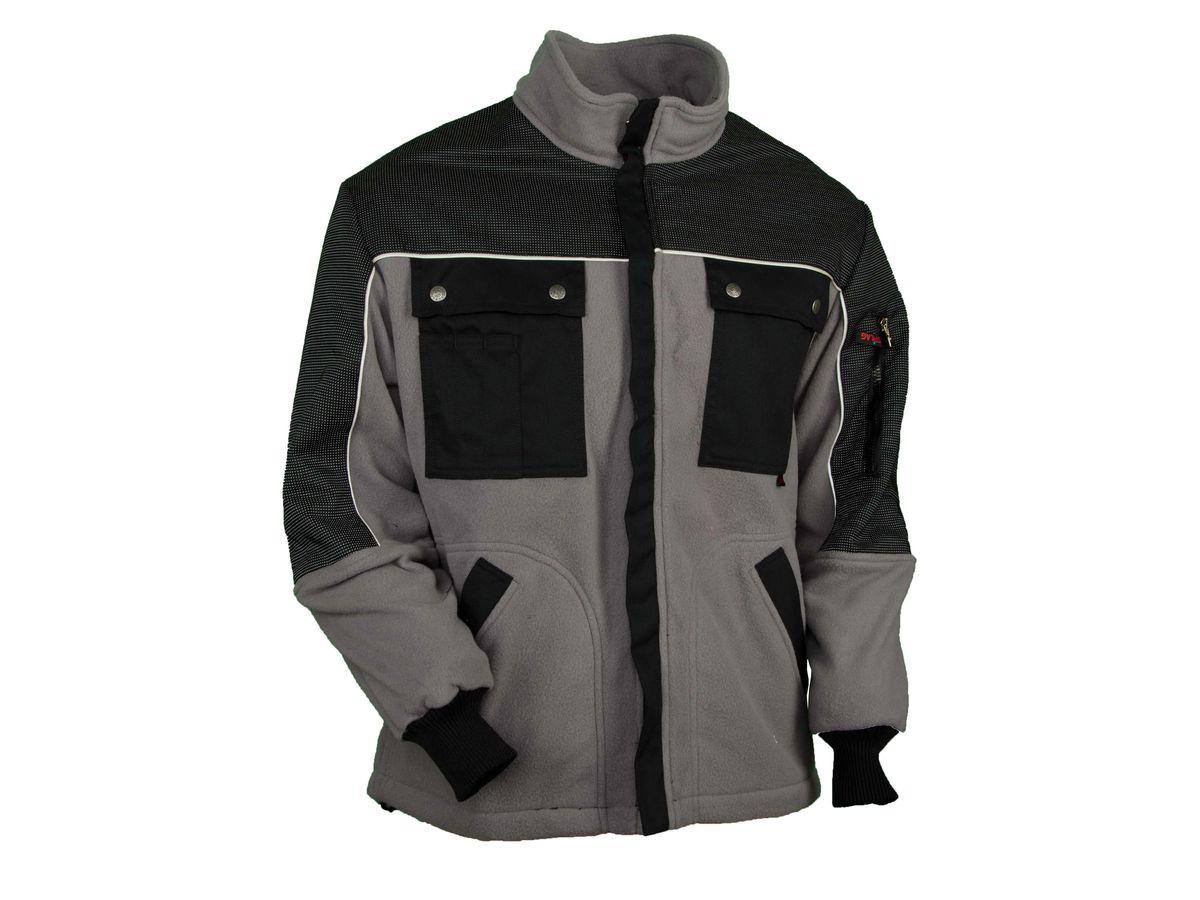 Fleecejacke Powerline mittelgrau