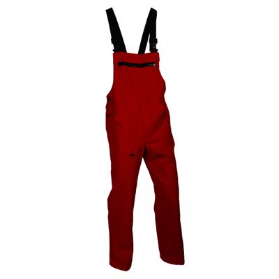 Latzhose Classicline Diamant rot