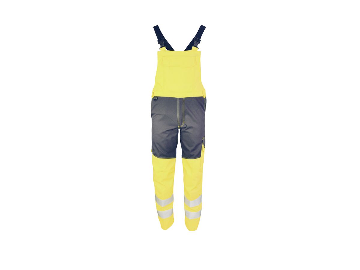 Multi 6-bib pant, Textreme 260 yellow/navy, WS KL2, SL78