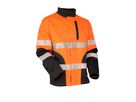 Jacke Safety-line Softshell FR orange/d.blau