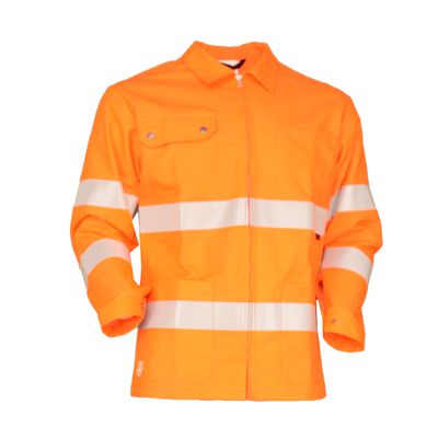 Warnjacke leuchtorange