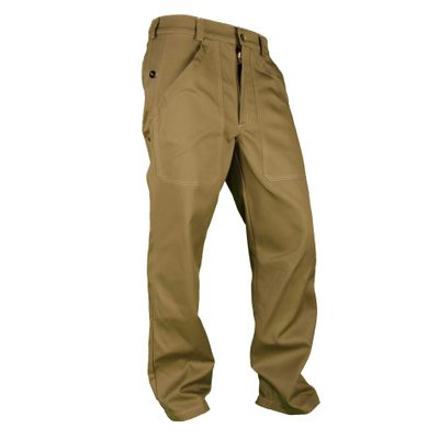 Pantalone Classicline cottone verde scuro