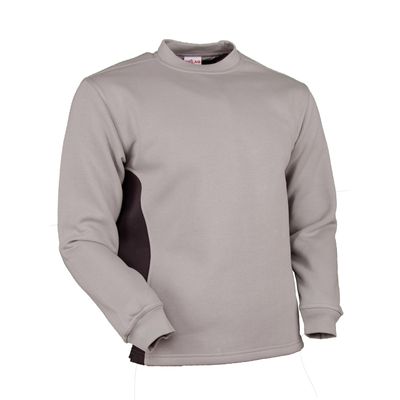 Sweat-Shirt Swissline grigio chiaro/antracite