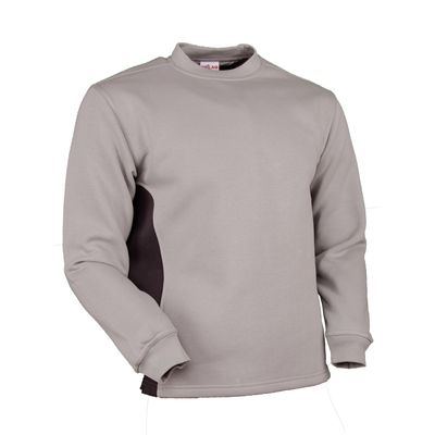 Sweat-Shirt Swissline hellgrau/anthrazit