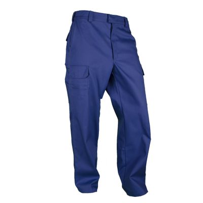 Bundhose Schweisserschutz royalblau