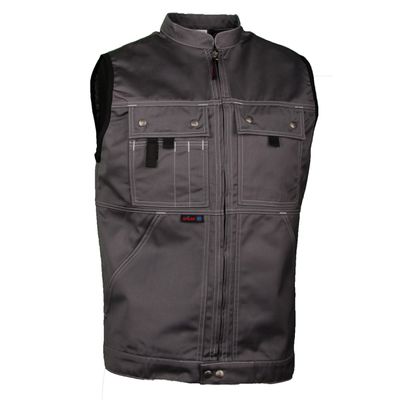 Gilet Swissline Satin dunkelgrau